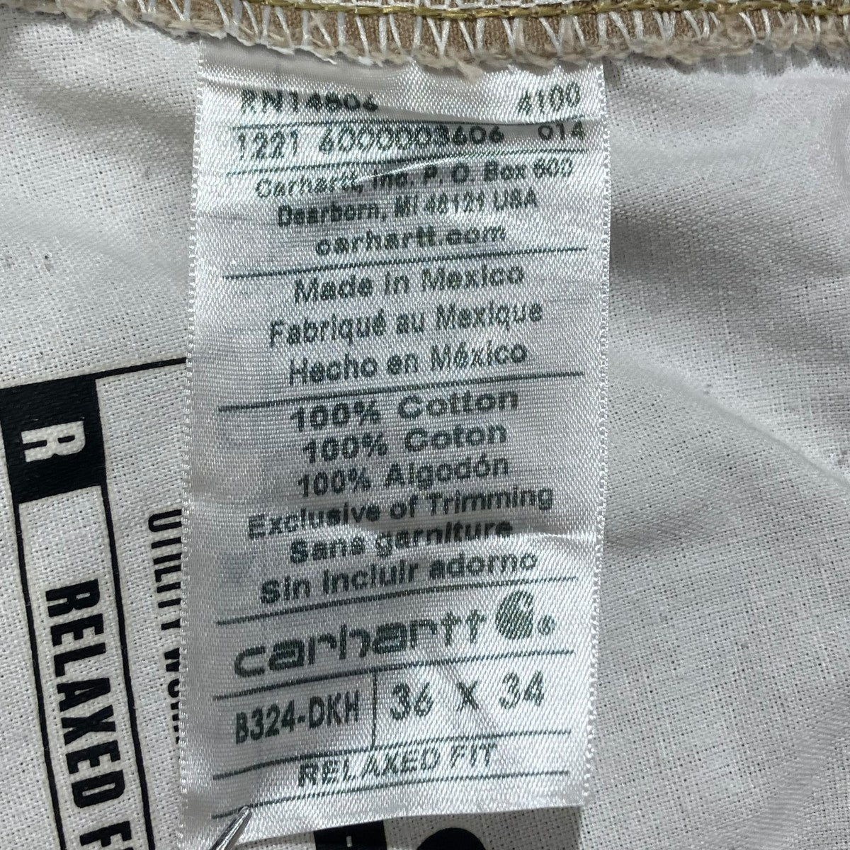CarHartt ペインターパンツBN0324-M 古着・中古-7枚目のアイテム画像