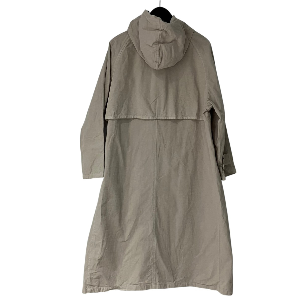 LIGHT WEIGHT COTTON OVERDYE HOODED COATフーデッドコート