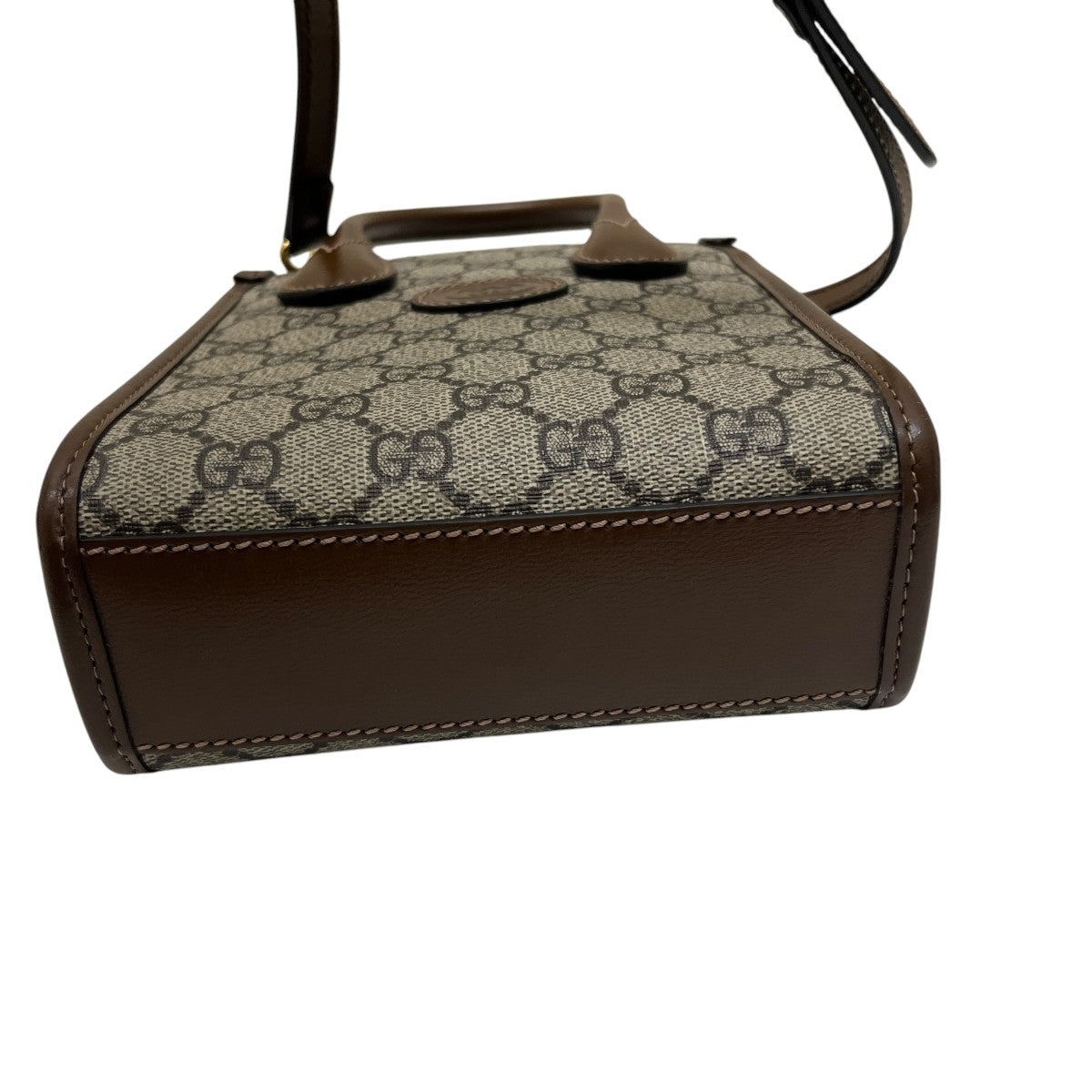 GUCCI インターロッキングGミニトートGGスプリームトートバッグ671623 古着・中古-5枚目のアイテム画像
