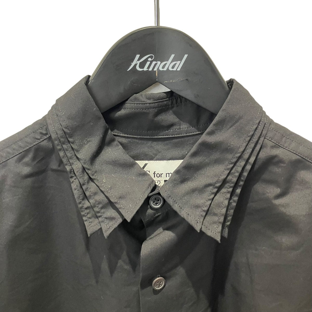 Y’S for men 26SSBROAD SHIRT WITH TRIPLE COLLAR長袖シャツMA-B01-001 古着・中古-3枚目のアイテム画像