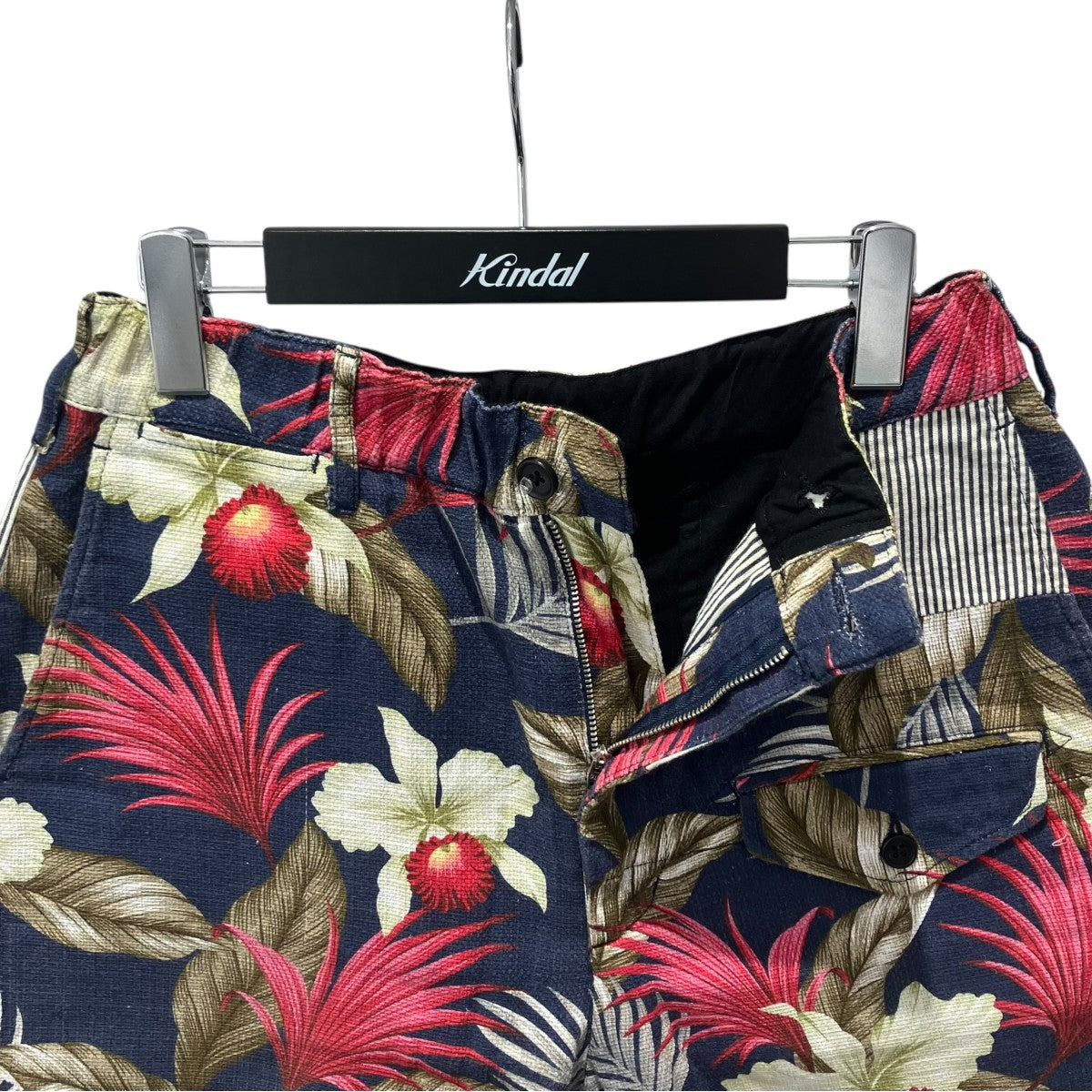 Engineered Garments 19SSHawaian Floral グルカショーツショートパンツ 古着・中古-3枚目のアイテム画像