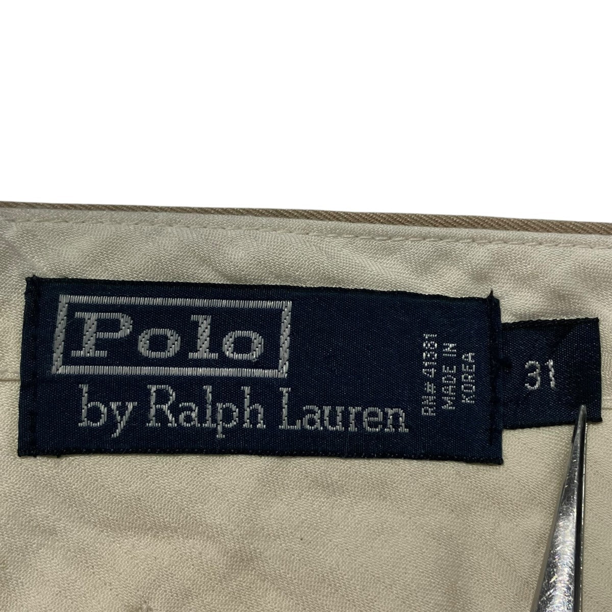 POLO RALPH LAUREN チノパンPCC-05RW 古着・中古-6枚目のアイテム画像