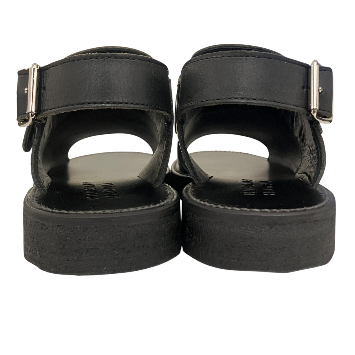 MARGARET HOWELL 23SSITALIAN OIL LEATHERサンダル 古着・中古-5枚目のアイテム画像