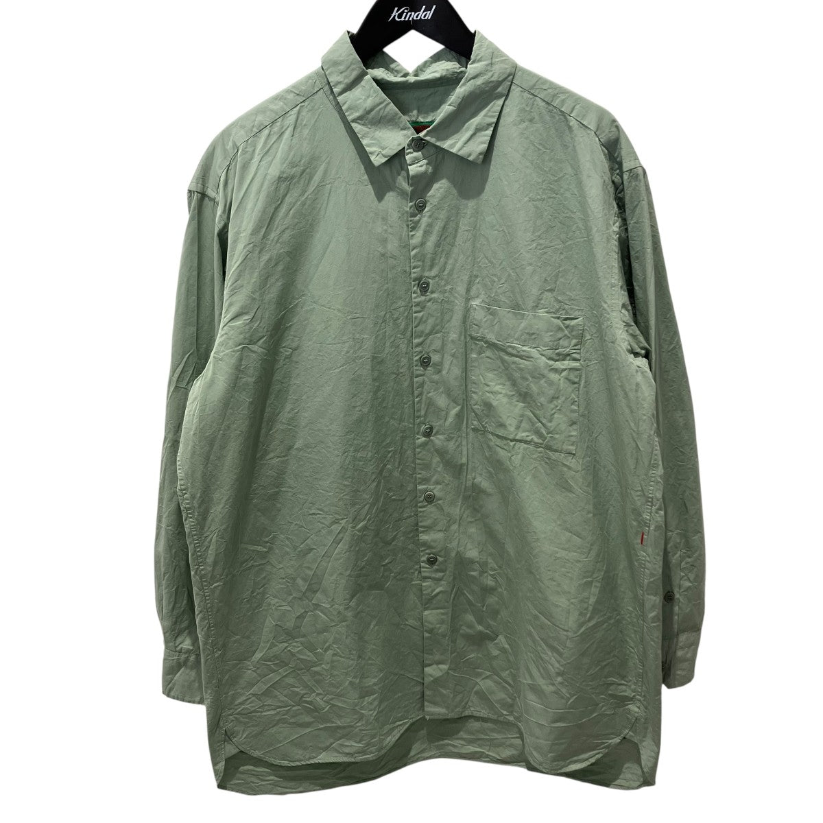 CASEY CASEY BIG RACCOURCIE SHIRT長袖シャツ19HC264 古着・中古-1枚目のアイテム画像