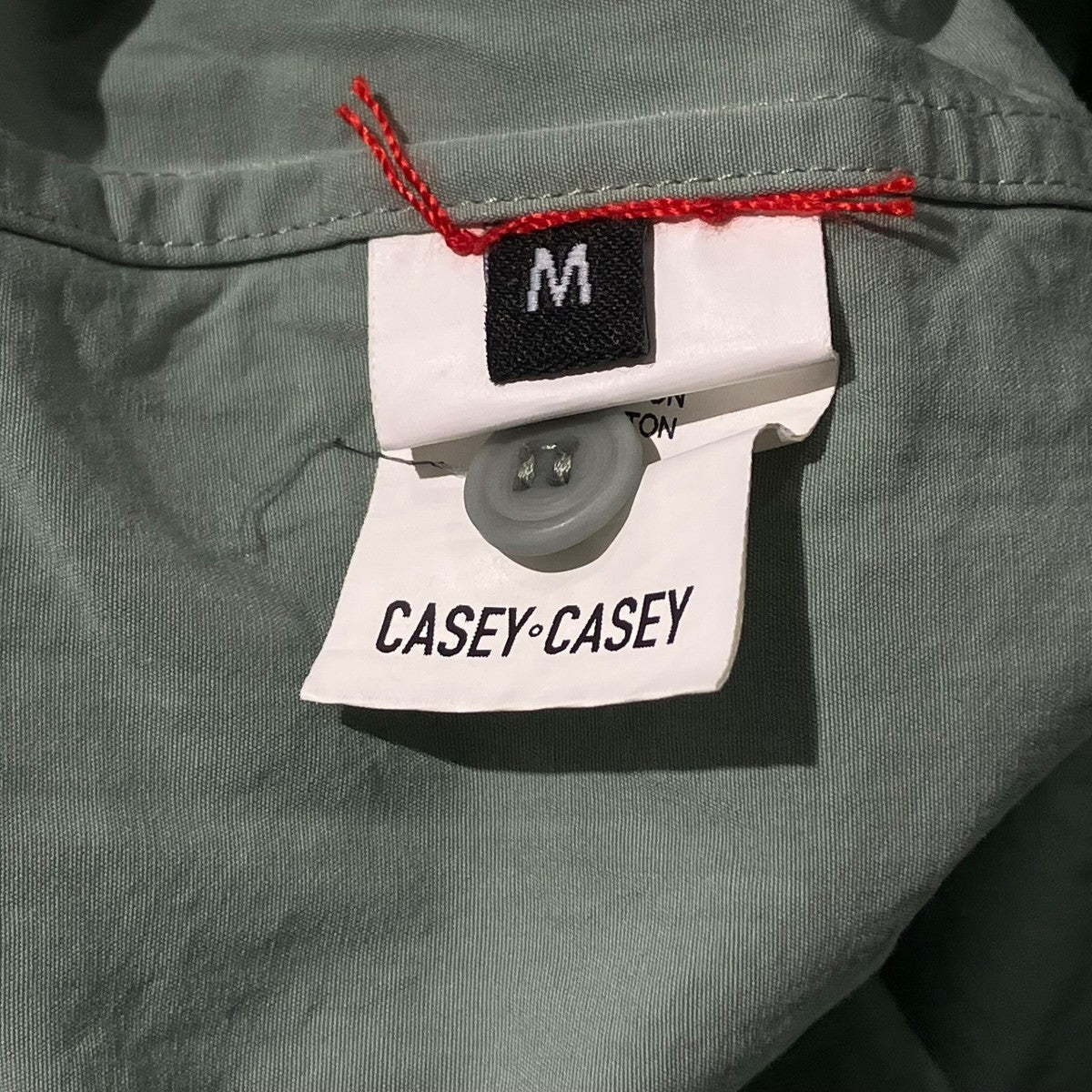 CASEY CASEY BIG RACCOURCIE SHIRT長袖シャツ19HC264 古着・中古-6枚目のアイテム画像