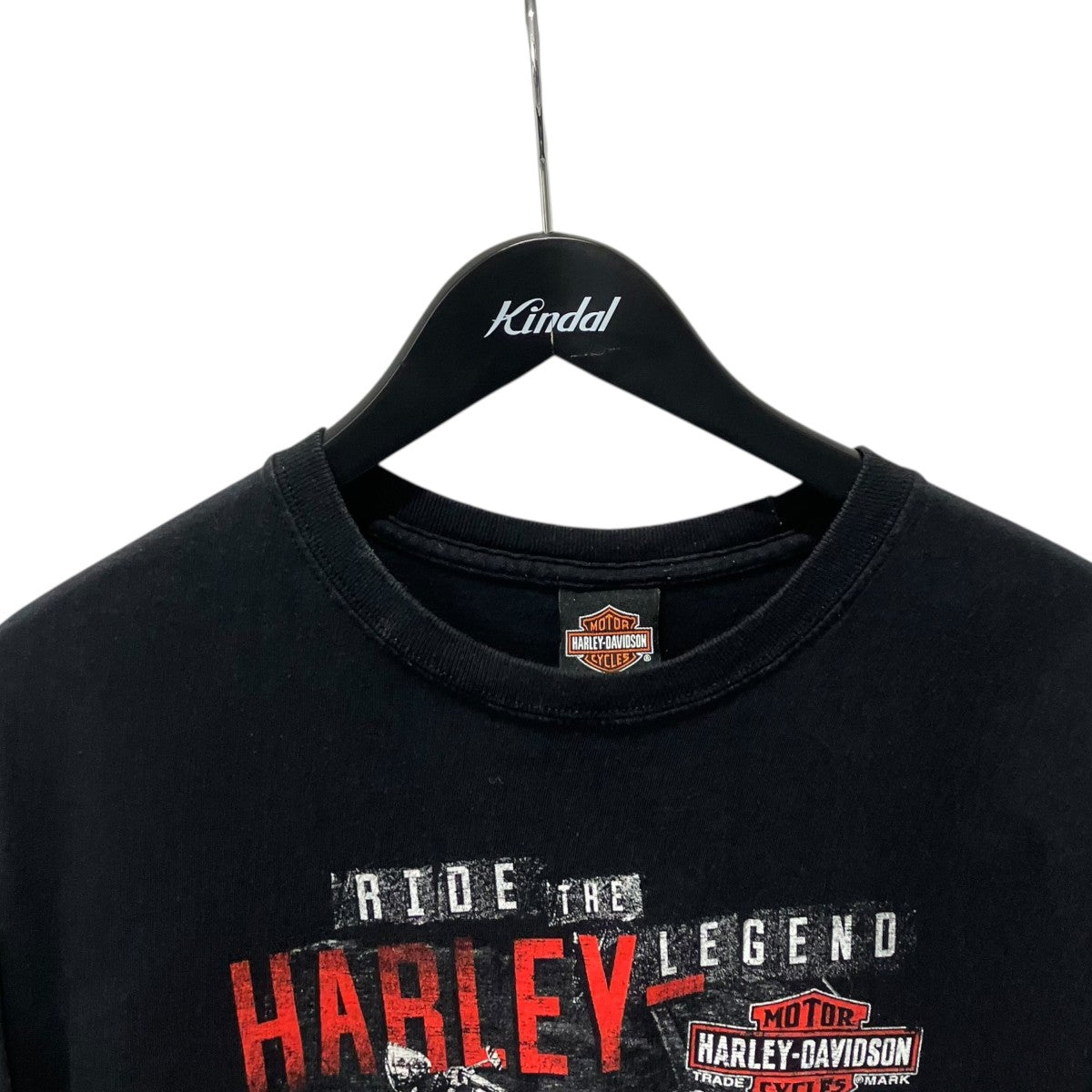 HARLEY-DAVIDSON バックプリント半袖カットソー 古着・中古-3枚目のアイテム画像