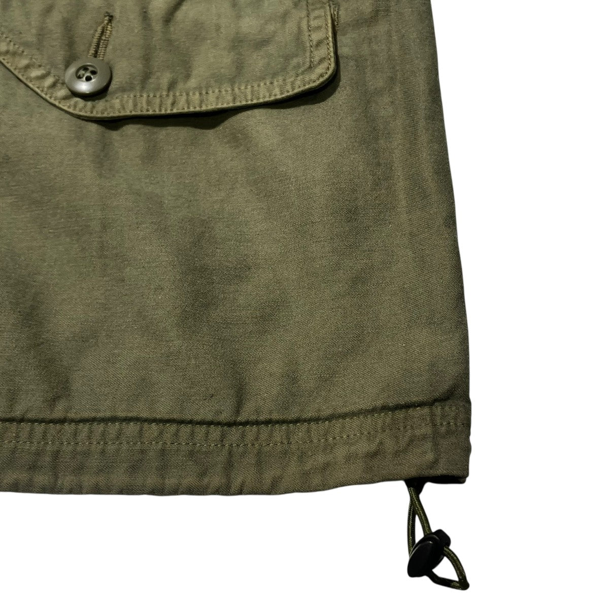 sage de cret×pas de calais 24SSコットンリネンバックサテンミリタリージャケットミリタリージャケット3236-460 古着・中古-5枚目のアイテム画像