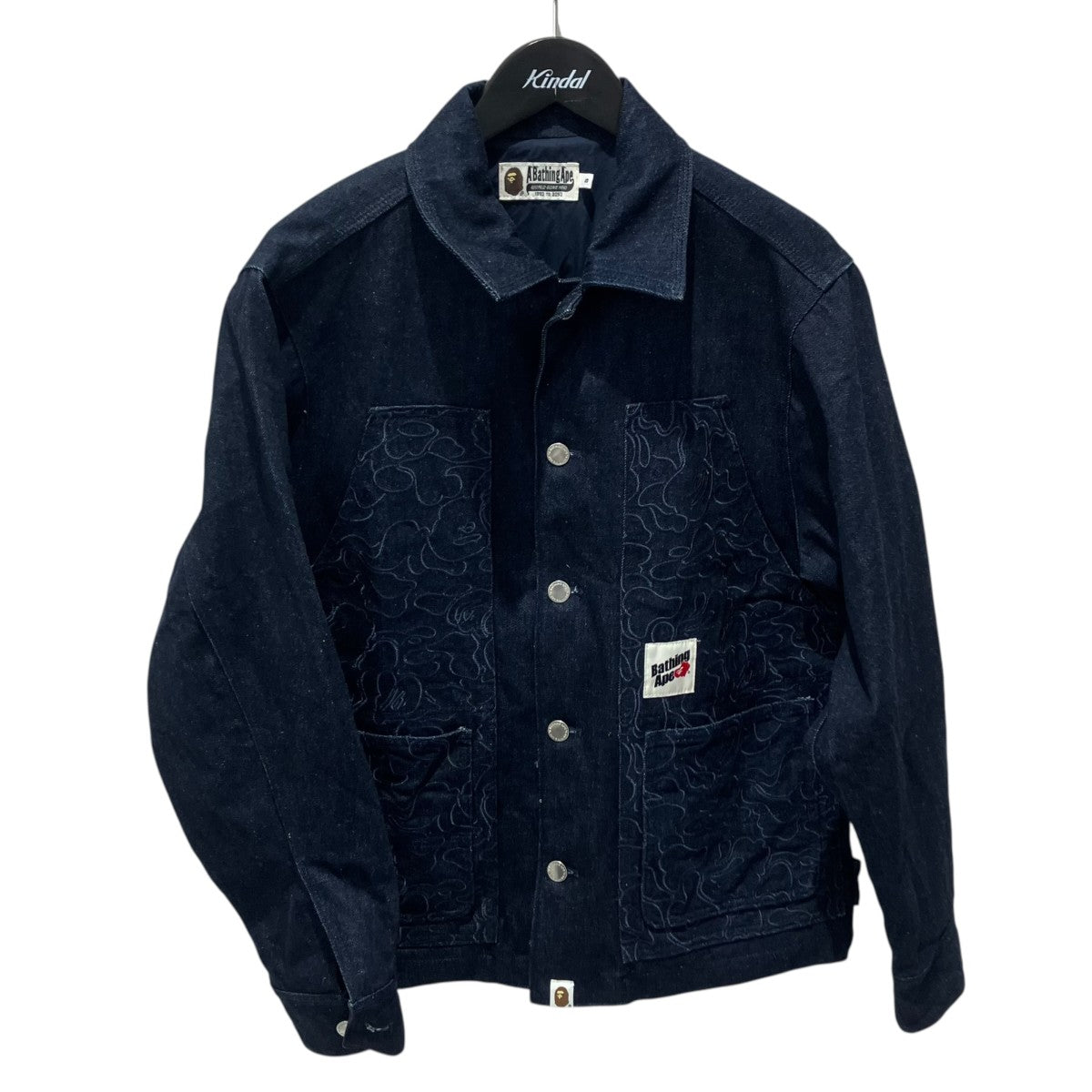 A BATHING APE 23SSデニムジャケット0ZXJKM140052L 古着・中古-1枚目のアイテム画像