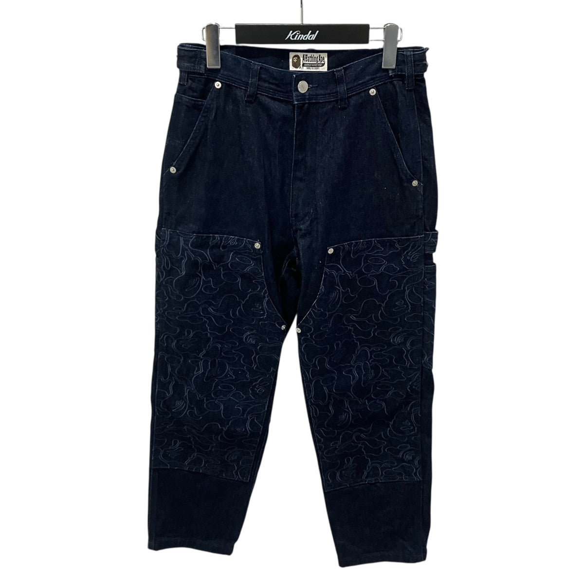 A BATHING APE デニムパンツOZXJNM150052L 古着・中古-1枚目のアイテム画像
