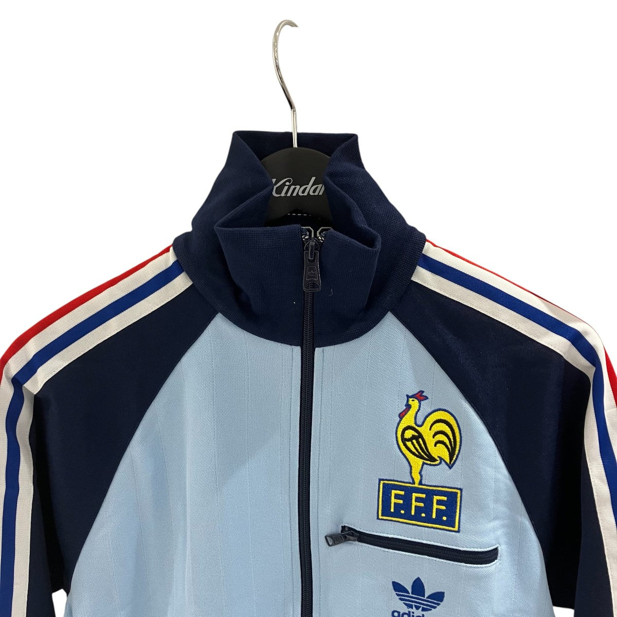 adidas 90sフランス代表 1982年ワールドカップ記念モデルトラックジャケット 古着・中古-3枚目のアイテム画像