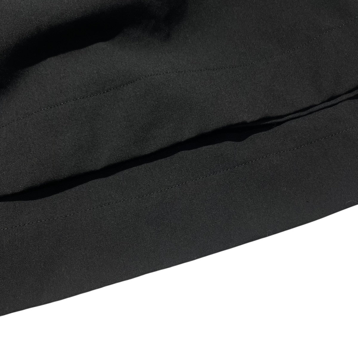 REGULATION Yohji Yamamoto 26SSGABARDINE LAYERED-LIKE WIDE PANTSFM-P52-100 古着・中古-4枚目のアイテム画像