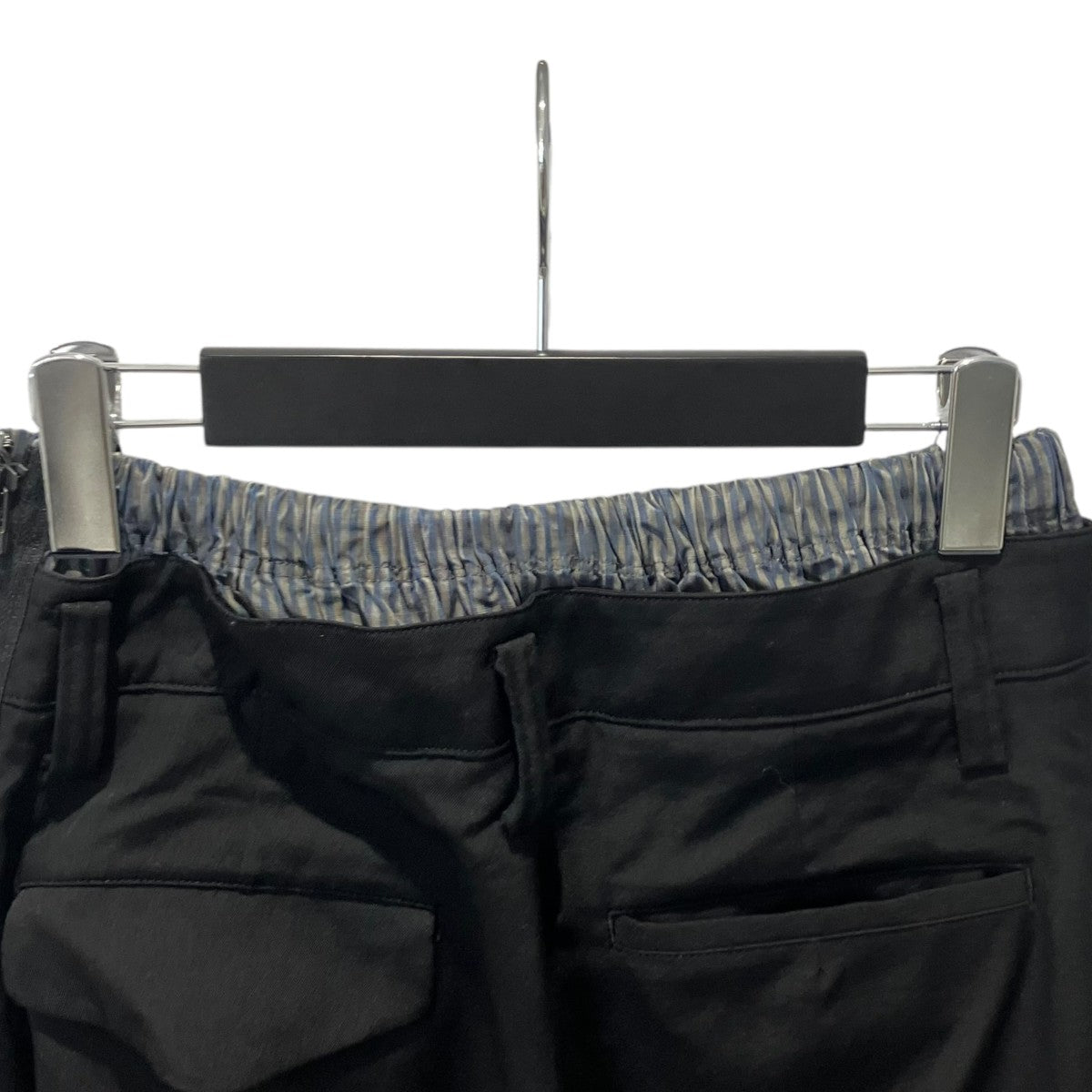 REGULATION Yohji Yamamoto 26SSGABARDINE LAYERED-LIKE WIDE PANTSFM-P52-100 古着・中古-5枚目のアイテム画像