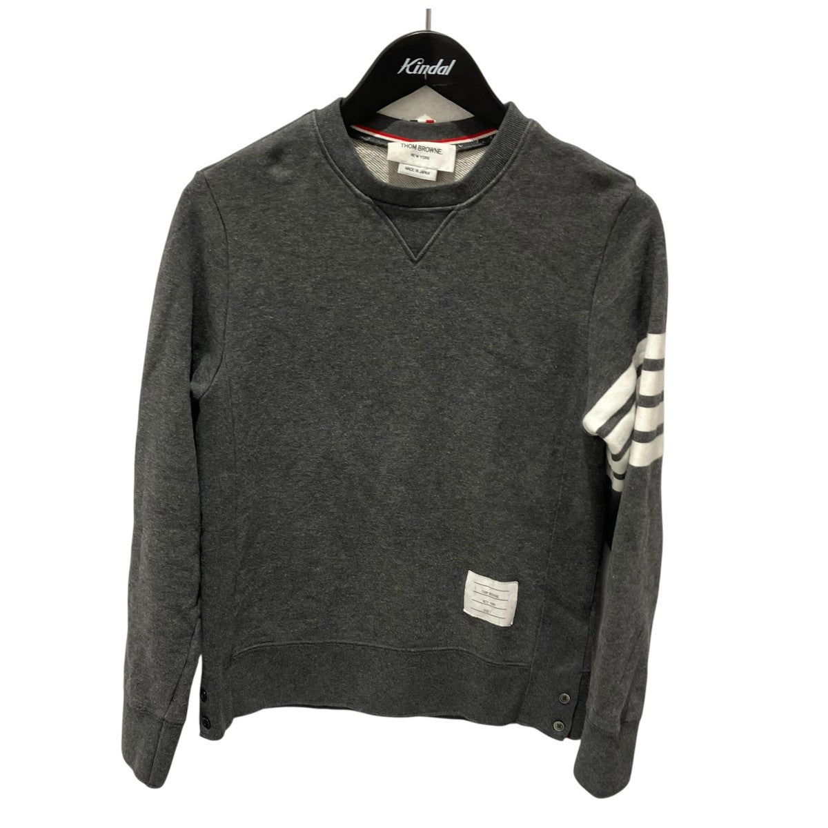 Thom Browne クラシック ループバック 4-BAR スウェットシャツMJT02IH-00535025 古着・中古-1枚目のアイテム画像