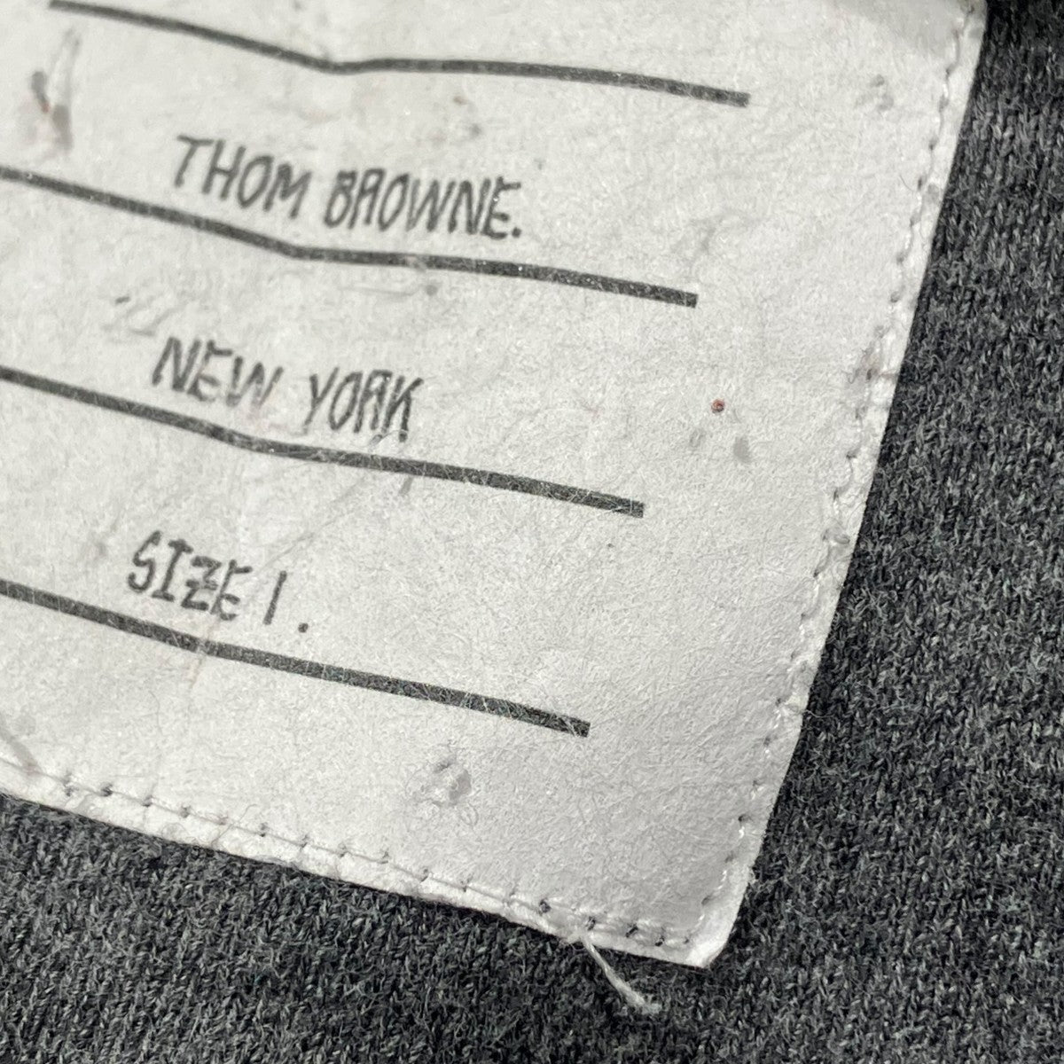 Thom Browne クラシック ループバック 4-BAR スウェットシャツMJT02IH-00535025 古着・中古-8枚目のアイテム画像