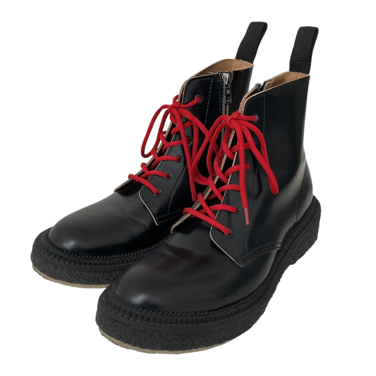 GiAMBATTiSTA VALLi×H＆M サイドジップ レザーブーツ 古着・中古-1枚目のアイテム画像