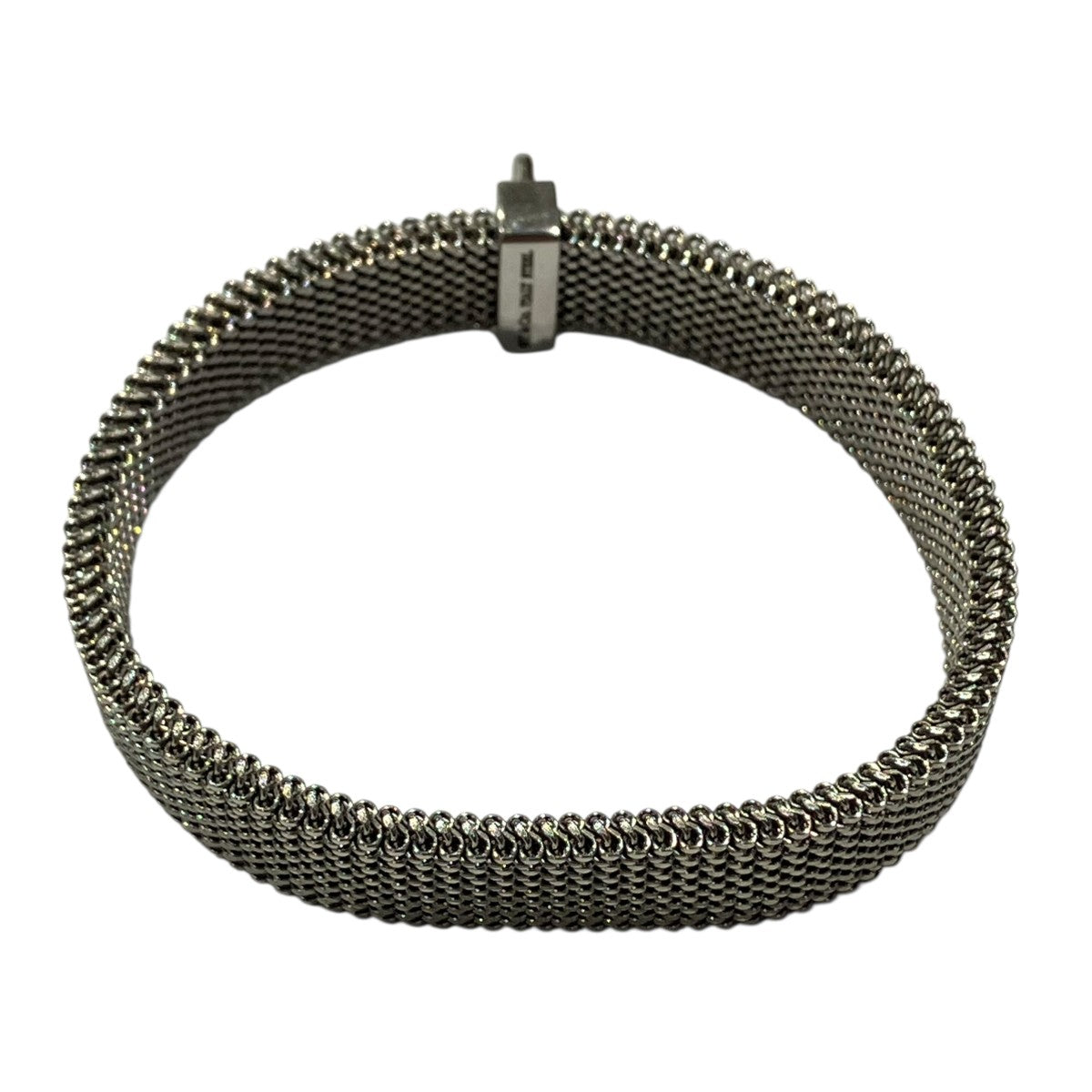 Tiffany ＆ Co． VINTAGE MESH STEEL BRACELET 古着・中古-1枚目のアイテム画像