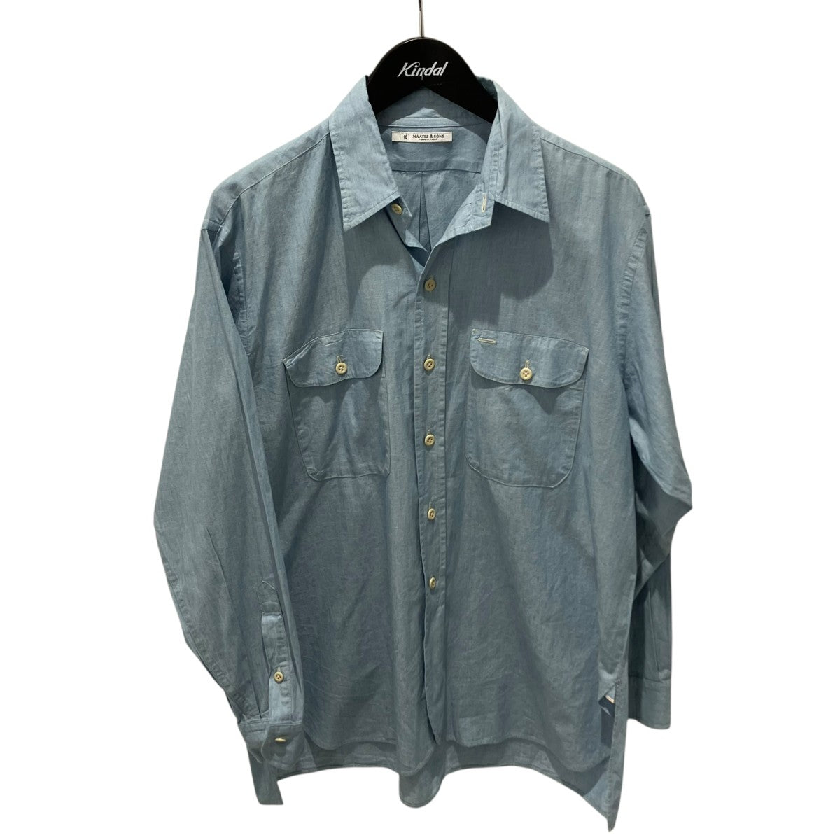 MAATEE＆SONS WORK SHIRTSシャンブレーシャツMT3103-0604A 古着・中古-1枚目のアイテム画像