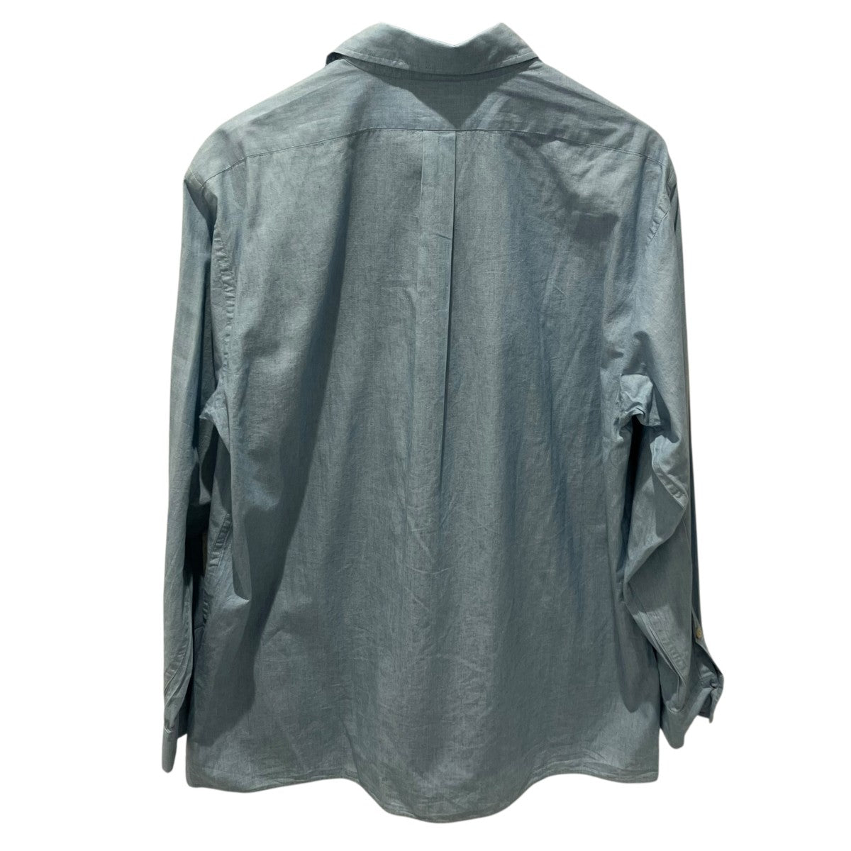 MAATEE＆SONS WORK SHIRTSシャンブレーシャツMT3103-0604A 古着・中古-2枚目のアイテム画像
