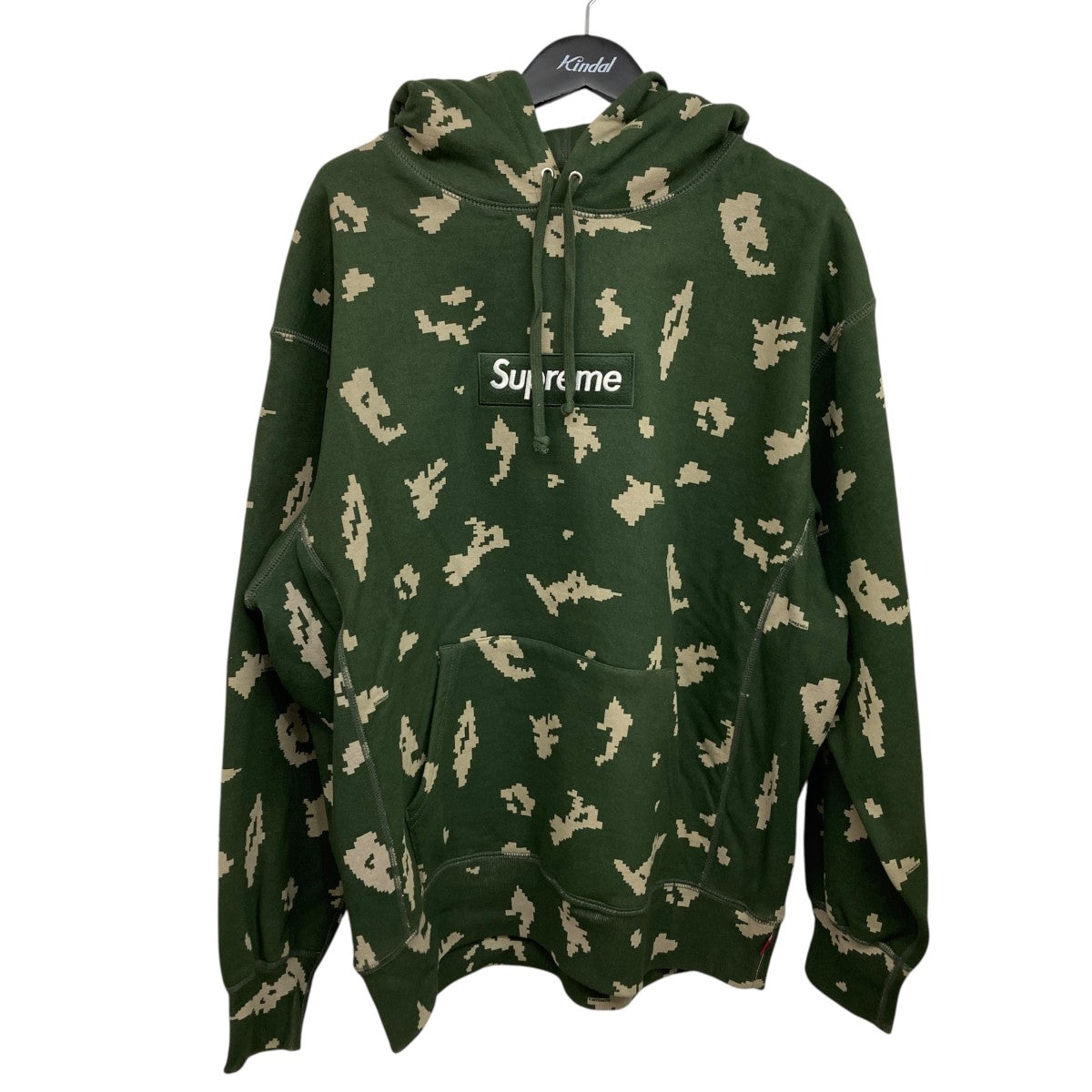 21AWBOX LOGO デジタルカモフーディー