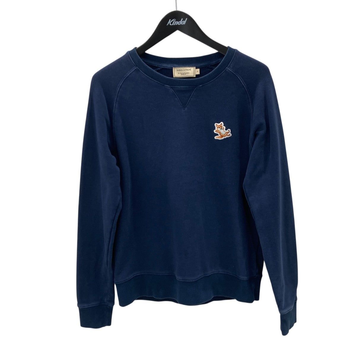 MAISON KITSUNE FOX PATCH クルーネックスウェット／トレーナーFU00110KJ0010 古着・中古-1枚目のアイテム画像