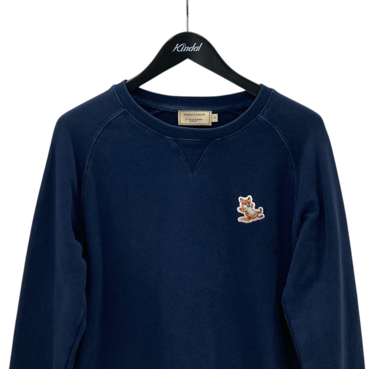 MAISON KITSUNE FOX PATCH クルーネックスウェット／トレーナーFU00110KJ0010 古着・中古-2枚目のアイテム画像