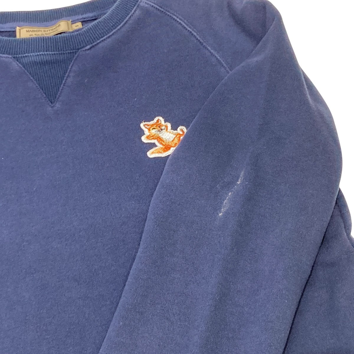 MAISON KITSUNE FOX PATCH クルーネックスウェット／トレーナーFU00110KJ0010 古着・中古-7枚目のアイテム画像
