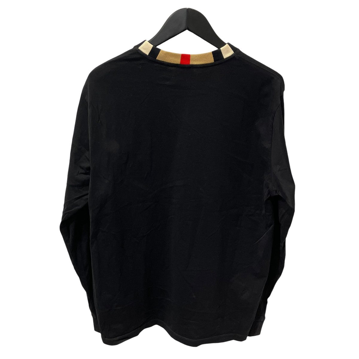 BURBERRY Check Neck Long sleeve長袖Tシャツ8091045 古着・中古-2枚目のアイテム画像