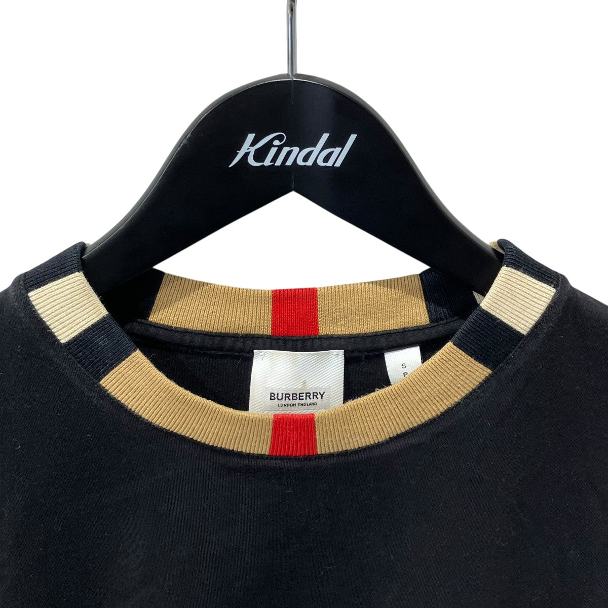 BURBERRY Check Neck Long sleeve長袖Tシャツ8091045 古着・中古-3枚目のアイテム画像