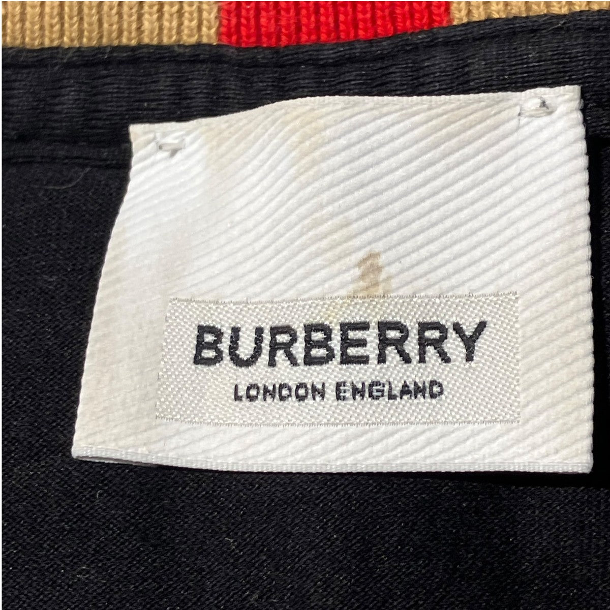 BURBERRY Check Neck Long sleeve長袖Tシャツ8091045 古着・中古-8枚目のアイテム画像
