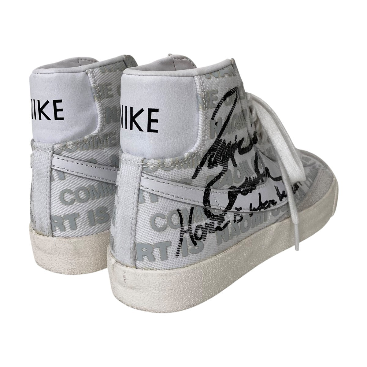 NIKE×COMME des GARCONS×Naomi Osaka Blazer Midブレーザー ミッド スニーカーDA5383 100 古着・中古-2枚目のアイテム画像