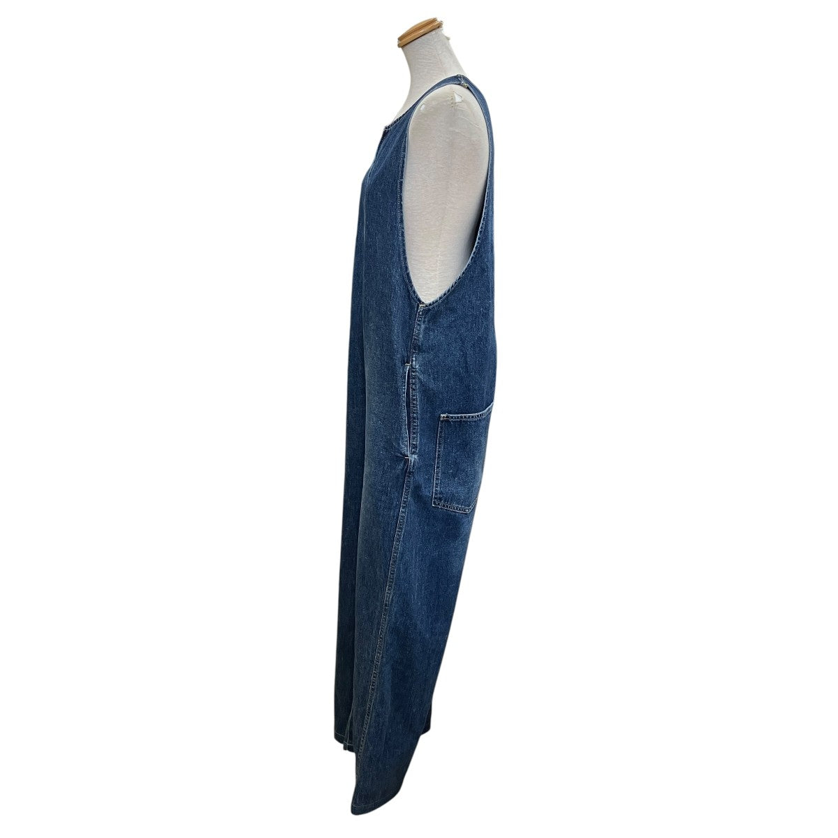 Johnbull デニムオールインワンJL243P20 古着・中古-3枚目のアイテム画像