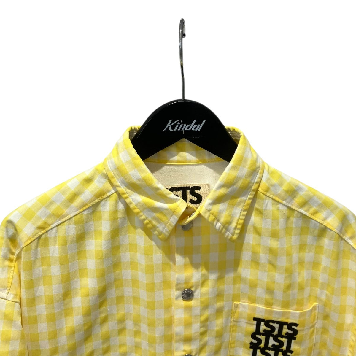 TSTS 24SSGINGHAM OVERSIZEDチェックシャツ24SMM0201 古着・中古-3枚目のアイテム画像
