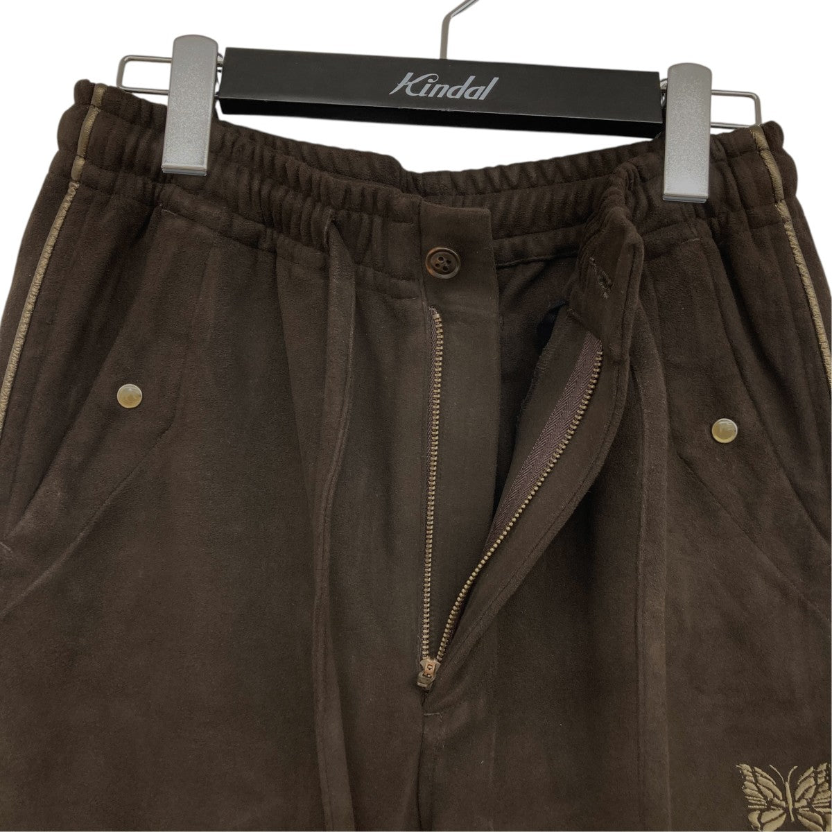 Piping Cowboy Pant - Faux SuedeトラックパンツHM132