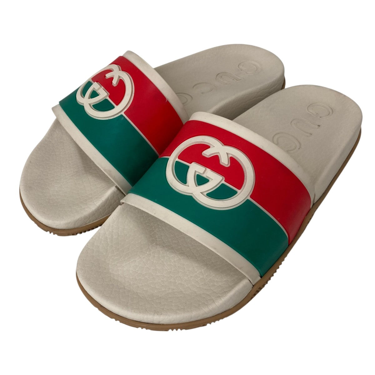 GUCCI インターロッキングG ラバースライド サンダル655461 古着・中古-1枚目のアイテム画像