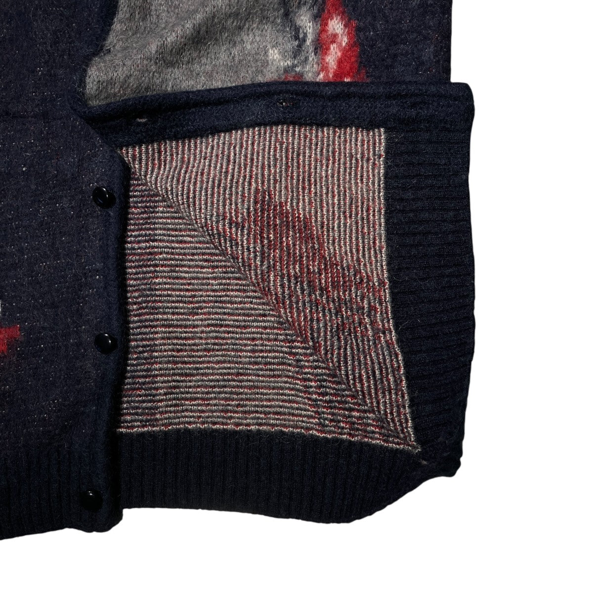 Needles 22AWMohair Cardigan - PapillonモヘヤカーディガンLQ275 古着・中古-5枚目のアイテム画像