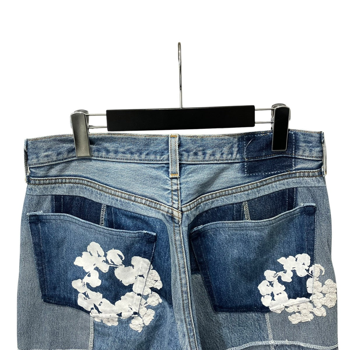 READYMADE×DENIM TEARS CTN WREATH DENIMデニムパンツRE-DT-BL-00-00-13 古着・中古-4枚目のアイテム画像