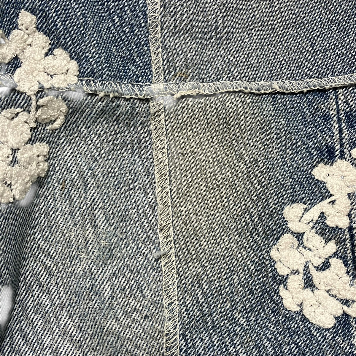 READYMADE×DENIM TEARS CTN WREATH DENIMデニムパンツRE-DT-BL-00-00-13 古着・中古-7枚目のアイテム画像