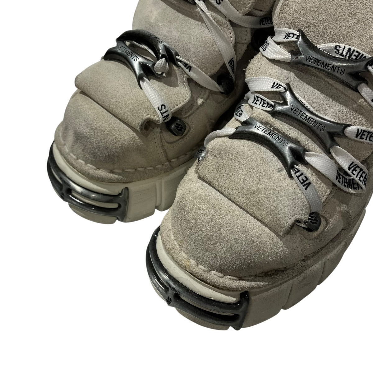 VETEMENTS×NEW ROCK 23SSPLATFORM SNEAKERS厚底スニーカーUA53SN200W 古着・中古-4枚目のアイテム画像
