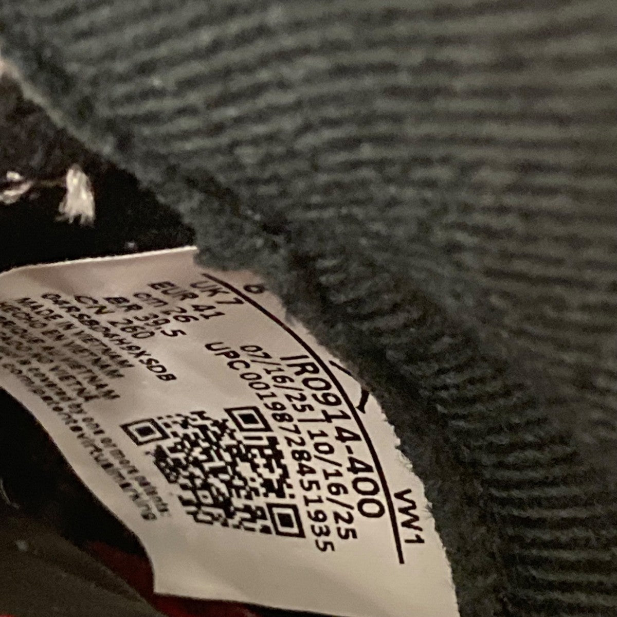 NIKE×LEVI’S Air Jordan 3 Retro SPエアジョーダン3 レトロ SP ハイカットスニーカーIR0914-400 古着・中古-6枚目のアイテム画像