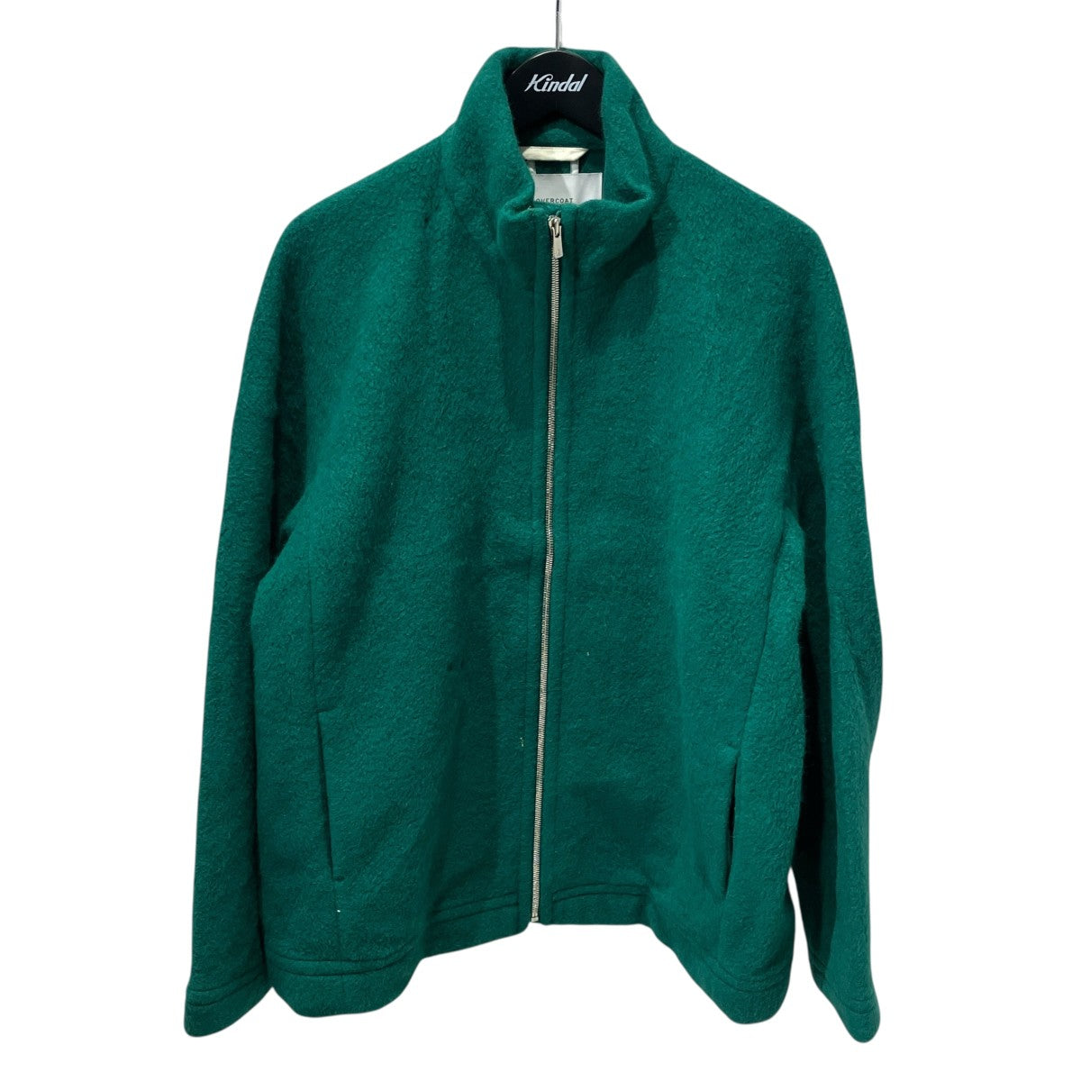 ANGORABLEND ZIP-UP STAND COLLAR JACKETウールジップジャケットF21T08-DWSM