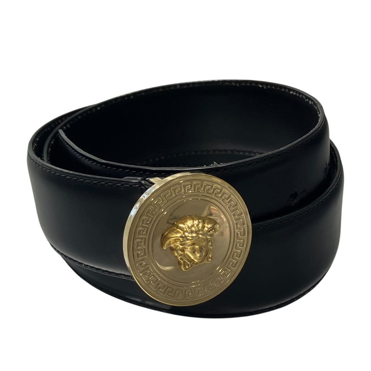 VERSACE VINTAGE メデューサ バックルベルト 古着・中古-1枚目のアイテム画像