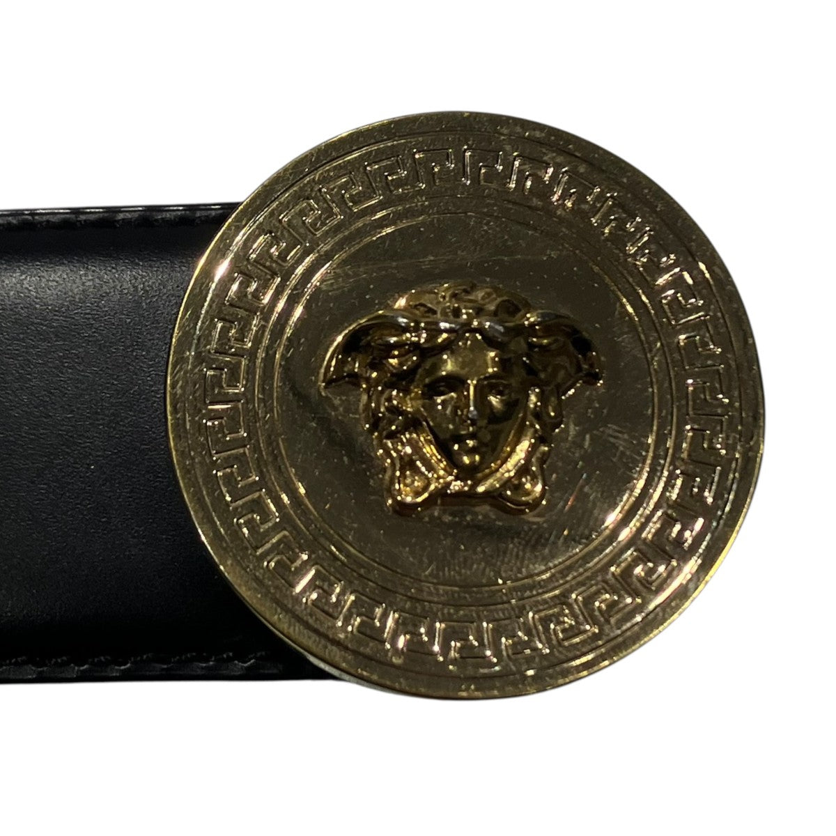 VERSACE VINTAGE メデューサ バックルベルト 古着・中古-2枚目のアイテム画像