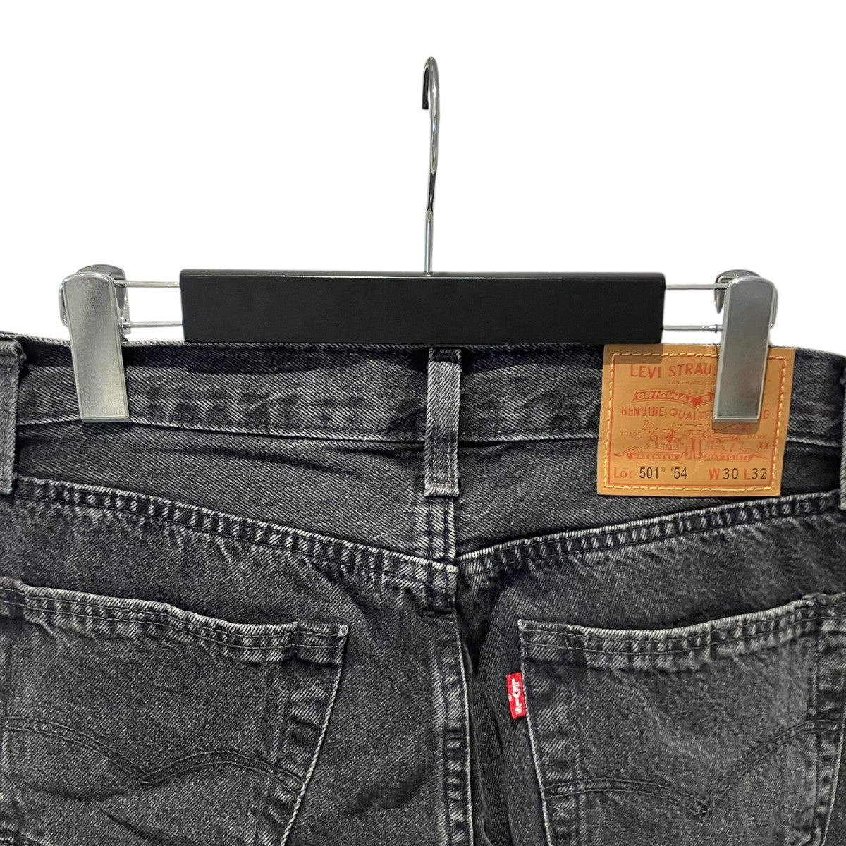 LEVI’S 501(R)’54 ブラック CRASH COURSESデニムパンツA4677-0015 古着・中古-5枚目のアイテム画像