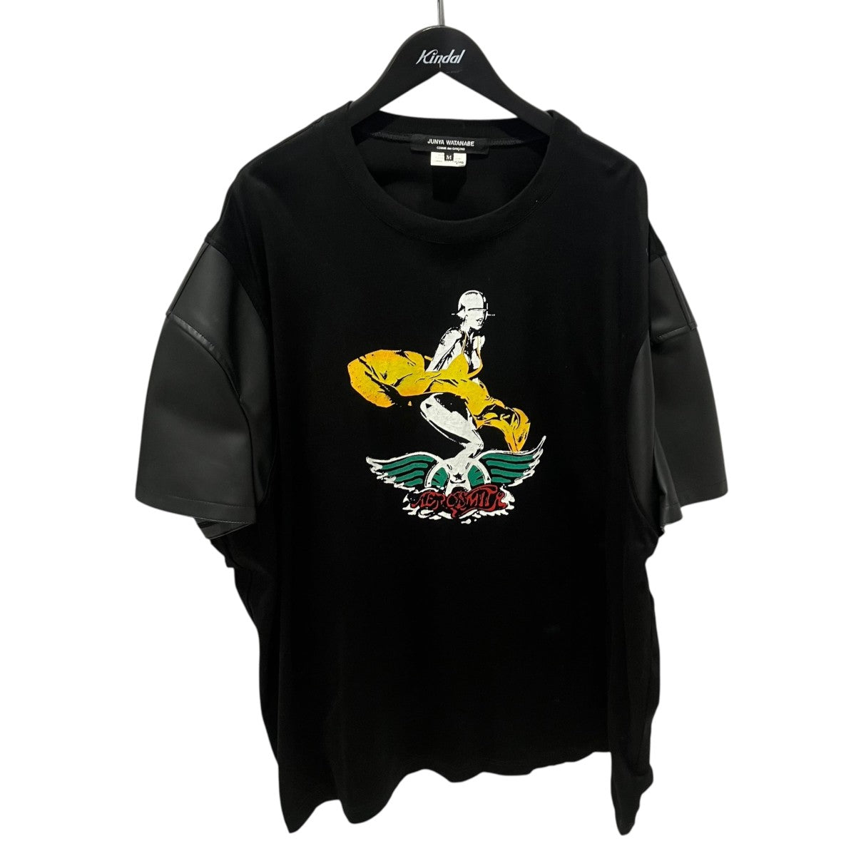 JUNYA WATANABE CDG 綿スムース ロックプリントTシャツJH-T004 古着・中古-1枚目のアイテム画像