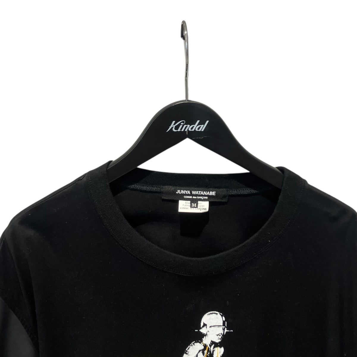 JUNYA WATANABE CDG 綿スムース ロックプリントTシャツJH-T004 古着・中古-3枚目のアイテム画像