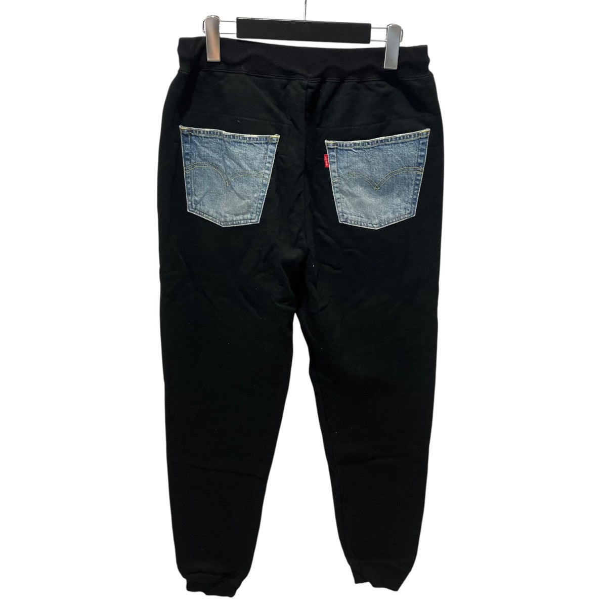 JUNYA WATANABE CDG×LEVI’S 22AWスウェット×デニム 再構築デニムパンツスウェットパンツJJ-P106 古着・中古-2枚目のアイテム画像