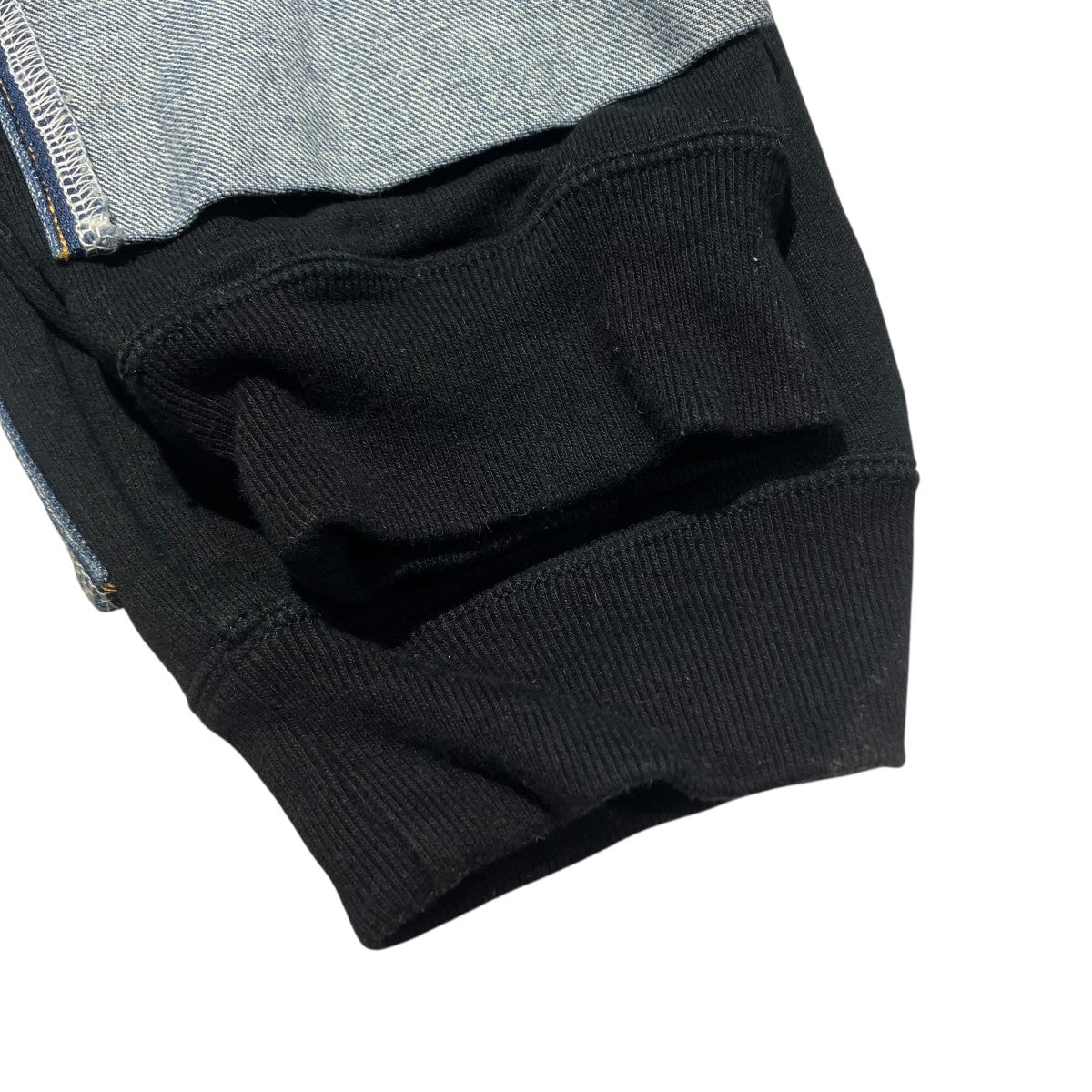 JUNYA WATANABE CDG×LEVI’S 22AWスウェット×デニム 再構築デニムパンツスウェットパンツJJ-P106 古着・中古-4枚目のアイテム画像