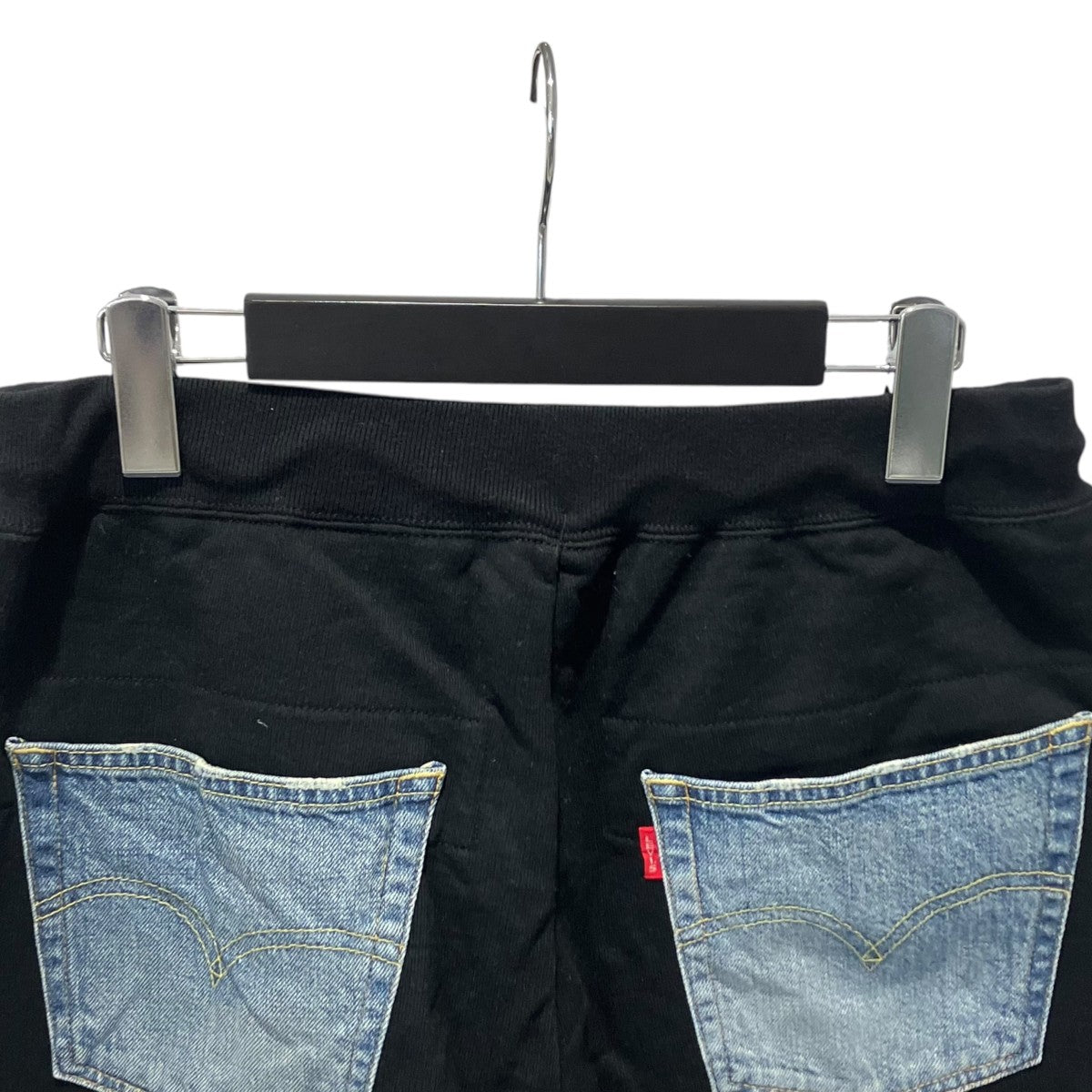 JUNYA WATANABE CDG×LEVI’S 22AWスウェット×デニム 再構築デニムパンツスウェットパンツJJ-P106 古着・中古-5枚目のアイテム画像