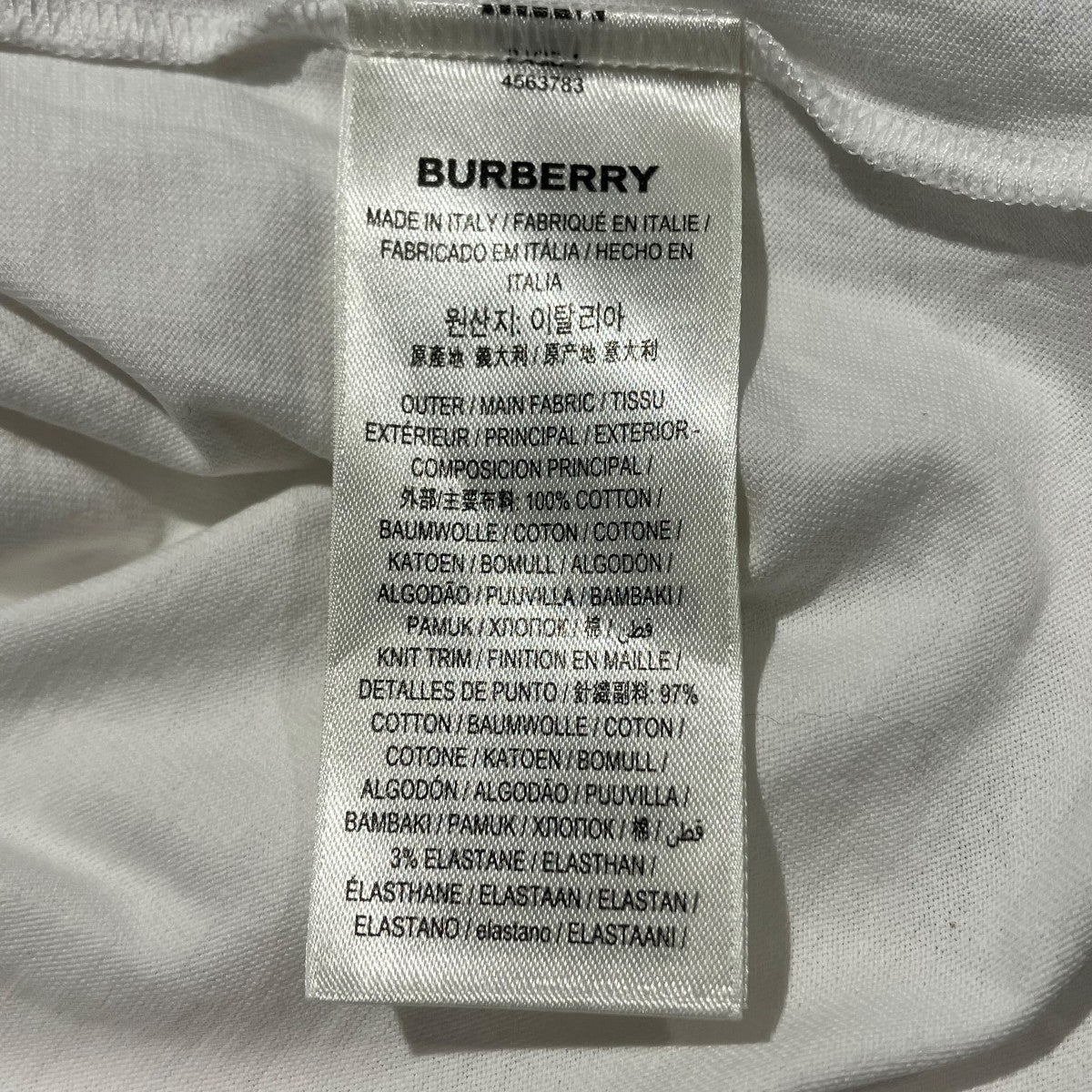 BURBERRY Victorian portrait print レイヤードT4563783 古着・中古-6枚目のアイテム画像