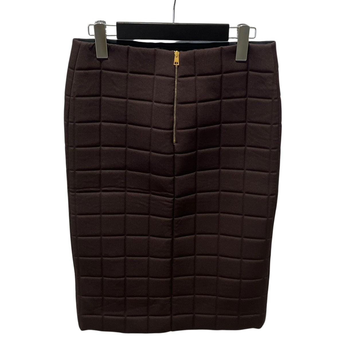 BOTTEGA VENETA スクエアキルティングタイトスカート601036 古着・中古-2枚目のアイテム画像